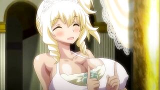 The princesses of the kingdom have an orgy and receive multiple creampies in this hot anime scene