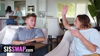 Pervert dudes pretended to be stepsisters' BF, fucked them hard