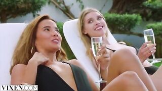 Dream threesome with Agatha, Freya, and Lika in stunning 4K
