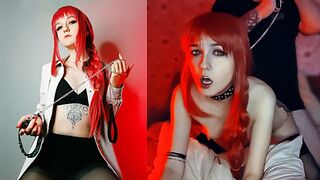 Makima lost control of her pet Chainsaw Man, a wild cosplay ride