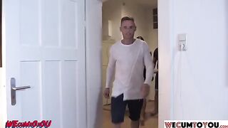 Amateur swingers party with hot strangers to fuck