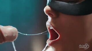 That's what a real cumslut should do with used condoms!