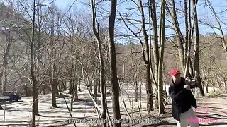 Chihuahua Vlog. A day with Kleomodel ended in woods