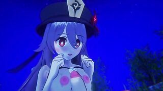 Hu Tao Genshin Impact 3D HENTAI Remake Shortver (Doggystyle)