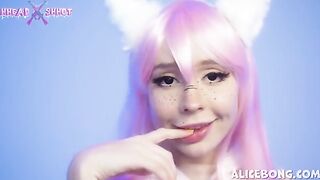 Cosplay Neko Alice Bong gets her ass gapped hard