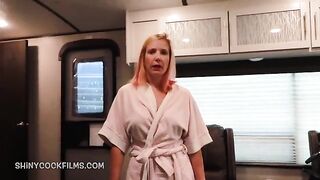 A student is fucking his stripper teacher in a steamy roleplay scene