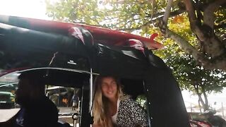 A couple enjoys passionate sea sex during their romantic getaway in this steamy vlog