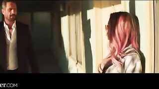 Ink-drenched slut Chantal Danielle gets fucked hard in her debut on Deeper