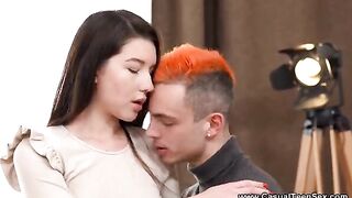 Day pickup results in hot sex hookup with a young lady full of desire