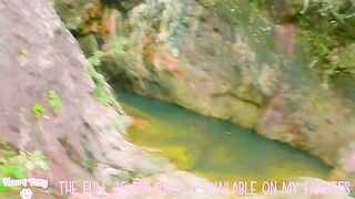Kinky girl fucked in waterfall and hotel room on Koh Phangan