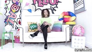 Nympho Kira Perez gets her pussy full of sticky cum