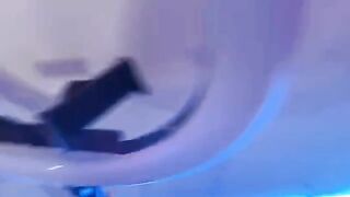 A stepson pulled a fast one on his stepmom in the kitchen