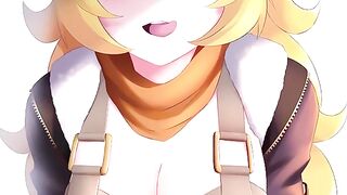 Yang teaches you how to jerk your dick with RWBY's hottest techniques