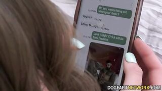 Hotwife Aliyah Brynn rides BBC while hubby watches