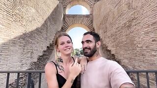 Date night in Rome turns into a passionate and intimate encounter for the neighbors
