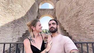 Date night in Rome turns into a passionate and intimate encounter for the neighbors