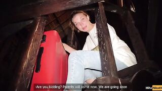 My stepsister is sucking my dick for any reason - POV 4K