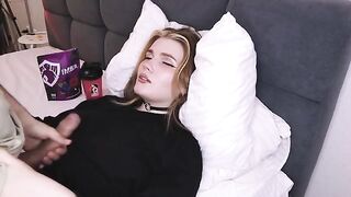 A beautiful woman put her tits in the way and said, "You came on my tits!"