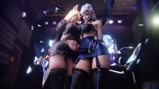 OUT Meet N Greet Part 2 Ahri Evelynn - a hot anime and cartoon action