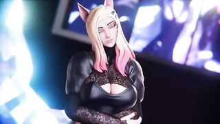 OUT Meet N Greet Part 2 Ahri Evelynn - a hot anime and cartoon action