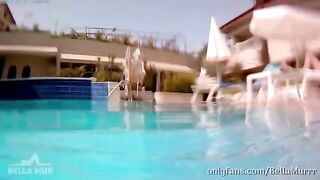 Babe fucks with stranger on vacation, her husband doesn’t mind