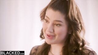 Alyx satisfies her sugar daddy with intense interracial action