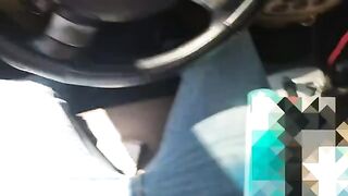 My nosy neighbor caught me jerking off in my car, she threatened to tell the homeowners association