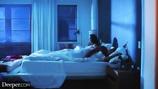 The fantasy about a threesome with a goddess, brought to life