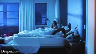 The fantasy about a threesome with a goddess, brought to life