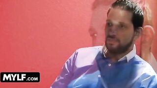 Aubrey Black gets fucked by BBC in front of her husband