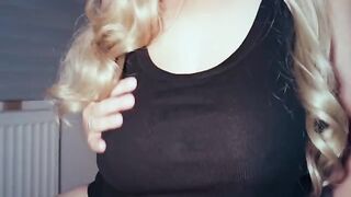 I love breast slapping and night sex with my wife