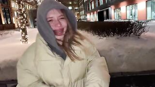 Picked up a whore on the street and fucked her without condoms