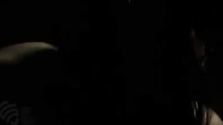 A guy met a hot MILF in the toilet and they got intimate