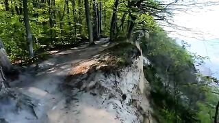 A walk around Gdynia Orłowo with my Chihuahua, wild fun