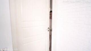 Surprise from girlfriend - lesbian play / tantaly doll action