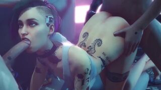 Cyberpunk 2077 Judy Alvarez and Panam Palmer compilation