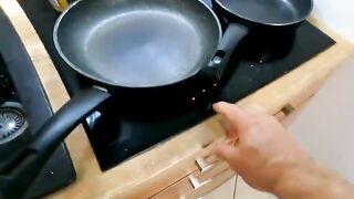 Bad Volodya and his way of making Asian rice. Cooking and sex