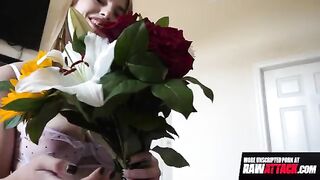 The beautiful Octavia Red has an eternal desire for a huge dick