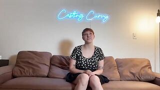 First porn audition for thick tatted girl with big boobs