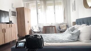 Goodbye sex with a skinny guy and his hot mom Gina Gerson