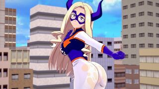 My Hero Academia Mt. Lady big tits sex in first person view