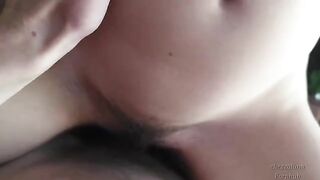 Skinny girl fucks and sucks cock on a spring fling vacation