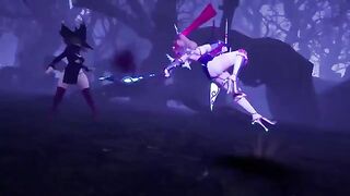 Under The Witch Alpha - Hero Alice Introduction, a foot-worshiping fantasy unfolds