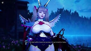 Under The Witch Alpha - Hero Alice Introduction, a foot-worshiping fantasy unfolds