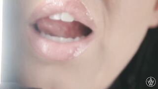 Big natural tits action with double anal and double penetration sex