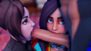 Fortnite sex scenes compilation with the hottest skins in 4K quality