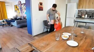 Two couples fuck without any hesitation in the kitchen