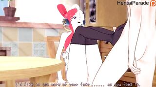 Uta performs an incredible private show in this uncensored One Piece hentai!