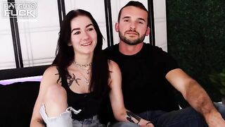 The Southern gentleman with a hairy mug and a can of Coke showed the girl how real men fuck