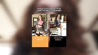 Hot POV action with Jessa, Lauren, and Elena in an interactive scene